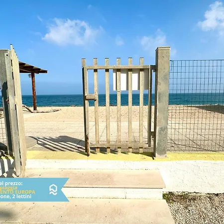 Rs323 - Marcelli, Bilocale Fronte Mare Con Inclusa דירה