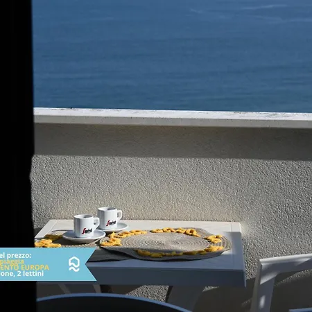 Apartamento Rs323 - Marcelli, Bilocale Fronte Mare Con Inclusa