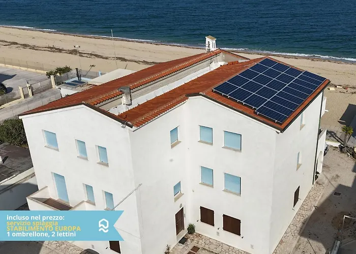 Rs323 - Marcelli, Bilocale Fronte Mare Con Inclusa דירה